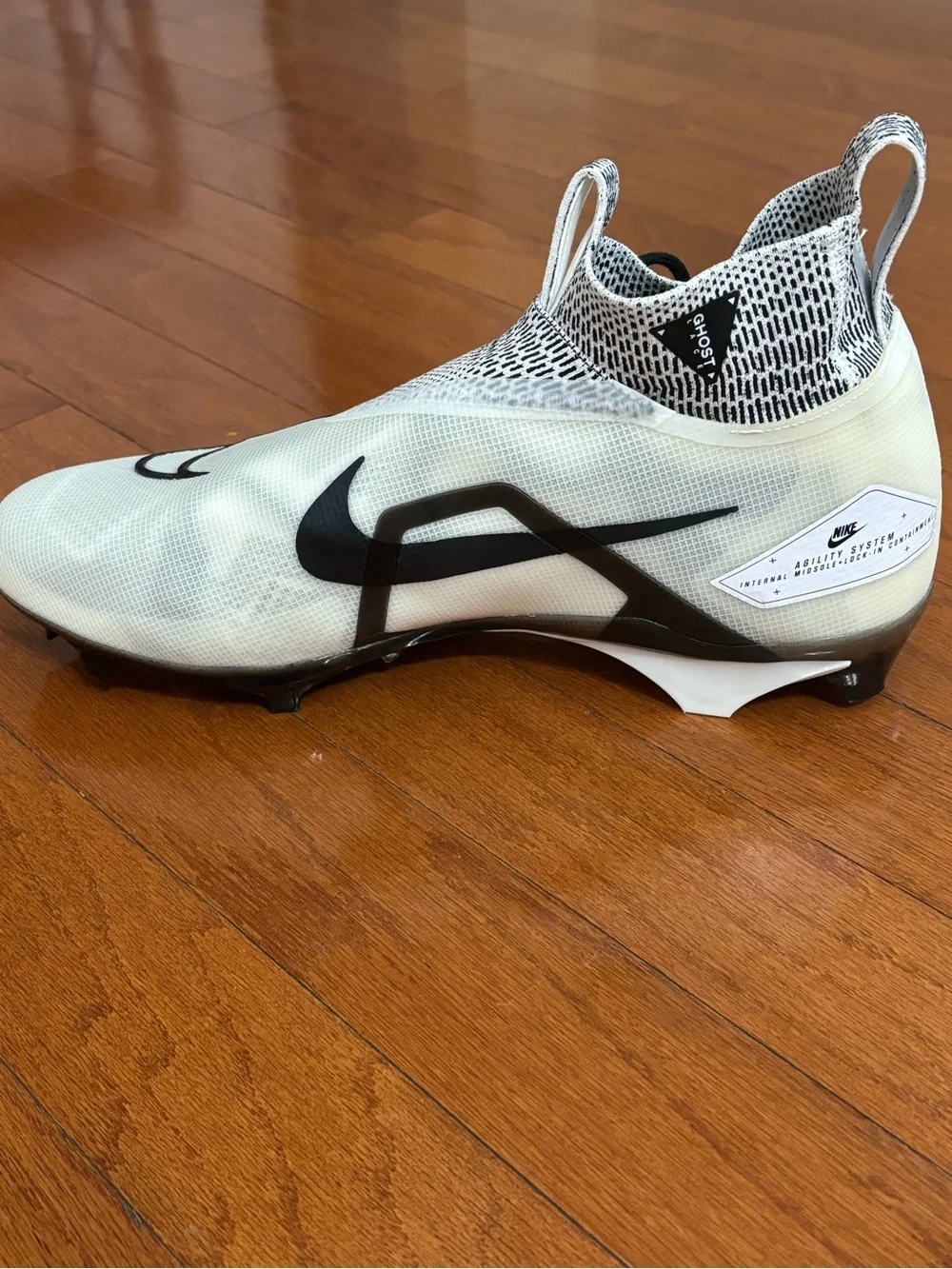 Nike Alpha Menace Elite 3 WIDE 'Ghost White' DH1350-100 Football size 16